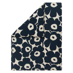 Marimekko Unikko pussilakana 150x210 cm Tummansininen